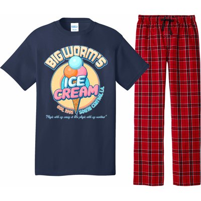 Big Worm's Ice Cream Est 1995 Pajama Set