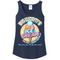 Big Worm's Ice Cream Est 1995 Ladies Essential Tank