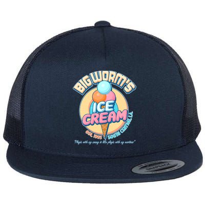 Big Worm's Ice Cream Est 1995 Flatbill Hat