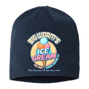 Big Worm's Ice Cream Est 1995 Sustainable Beanie