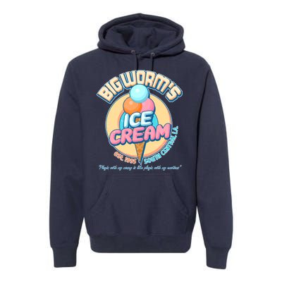 Big Worm's Ice Cream Est 1995 Premium Hoodie