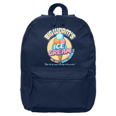 Big Worm's Ice Cream Est 1995 16 in Basic Backpack