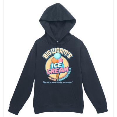 Big Worm's Ice Cream Est 1995 Urban Pullover Hoodie