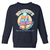 Big Worm's Ice Cream Est 1995 Toddler Sweatshirt