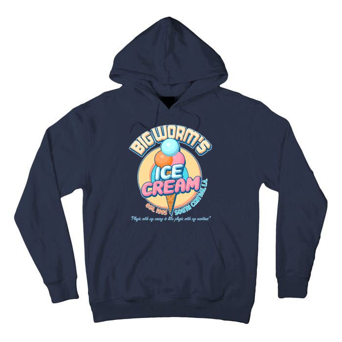 Big Worm's Ice Cream Est 1995 Tall Hoodie