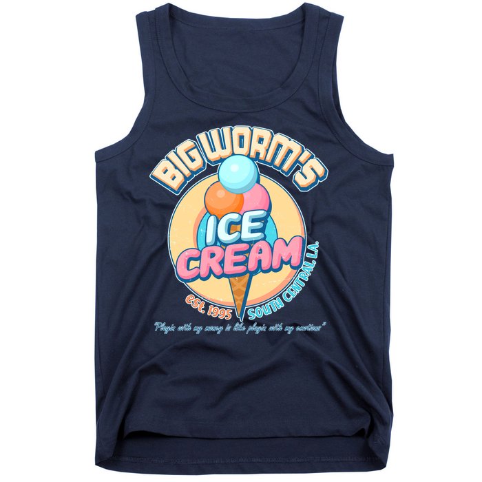 Big Worm's Ice Cream Est 1995 Tank Top