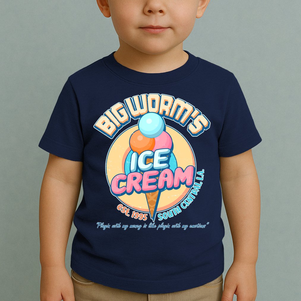 Big Worm's Ice Cream Est 1995 Toddler T-Shirt