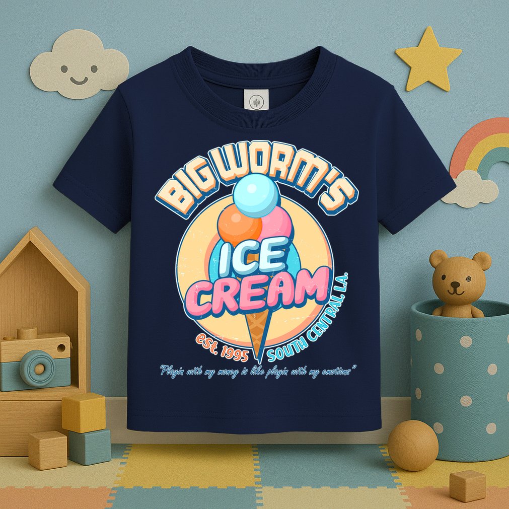 Big Worm's Ice Cream Est 1995 Toddler T-Shirt