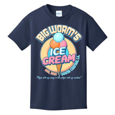 Big Worm's Ice Cream Est 1995 Kids T-Shirt