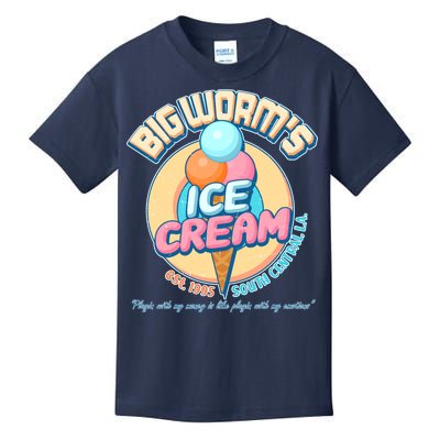 Big Worm's Ice Cream Est 1995 Kids T-Shirt