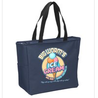 Big Worm's Ice Cream Est 1995 Zip Tote Bag