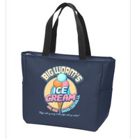 Big Worm's Ice Cream Est 1995 Zip Tote Bag