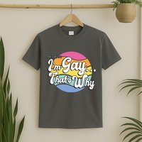 Because I'm Gay That's Why Funny LGBT T-Shirt