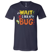 Bug Insect Gift For Entomologists And Bug Lovers V-Neck T-Shirt