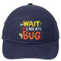 Bug Insect Gift For Entomologists And Bug Lovers 7-Panel Snapback Hat