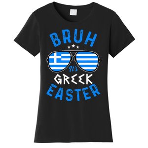 Bruh Its Greek Easter Sunglasses Greek Women's T-Shirt