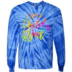 Believer In Gift Tie-Dye Long Sleeve Shirt