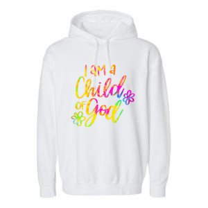 Believer In Gift Garment-Dyed Fleece Hoodie