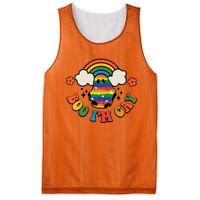 Boo I'm Gay Halloween Lgbtq Pride Ally Coming Out Day Mesh Reversible Basketball Jersey Tank