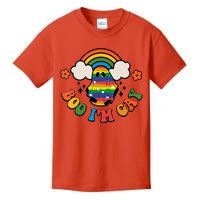 Boo I'm Gay Halloween Lgbtq Pride Ally Coming Out Day Kids T-Shirt