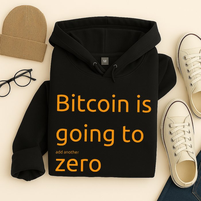 Bitcoin Is Going To Add Another Zero Hidden Message Black Hoodie