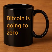 Bitcoin Is Going To Add Another Zero Hidden Message Black 11oz C Handle Ceramic Mug