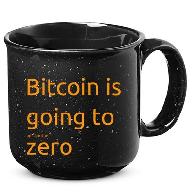 Bitcoin Is Going To Add Another Zero Hidden Message Black 15oz Campfire Ceramic Mug