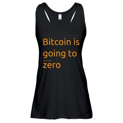 Bitcoin Is Going To Add Another Zero Hidden Message Black Ladies Essential Flowy Tank
