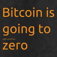 Bitcoin Is Going To Add Another Zero Hidden Message Black Trucker Hat
