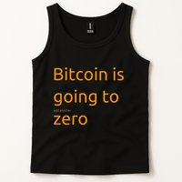 Bitcoin Is Going To Add Another Zero Hidden Message Black Tank Top