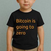 Bitcoin Is Going To Add Another Zero Hidden Message Black Toddler T-Shirt