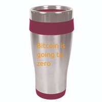 Bitcoin Is Going To Add Another Zero Hidden Message Black 16oz Travel Tumbler