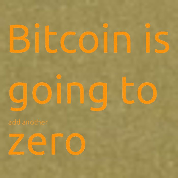 Bitcoin Is Going To Add Another Zero Hidden Message Black Garment-Dyed Women's Muscle Tee
