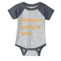 Bitcoin Is Going To Add Another Zero Hidden Message Black Infant Baby Jersey Bodysuit