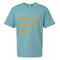 Bitcoin Is Going To Add Another Zero Hidden Message Black Sueded Cloud Jersey T-Shirt