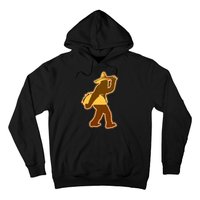 Bigfoot Carrying Taco Cinco de Mayo Hoodie