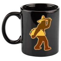Bigfoot Carrying Taco Cinco de Mayo 11oz C Handle Ceramic Mug