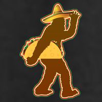 Bigfoot Carrying Taco Cinco de Mayo 11oz C Handle Ceramic Mug