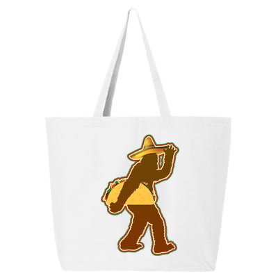 Bigfoot Carrying Taco Cinco de Mayo 25L Jumbo Tote