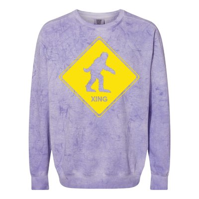 Bigfoot Crossing XING Colorblast Crewneck Sweatshirt