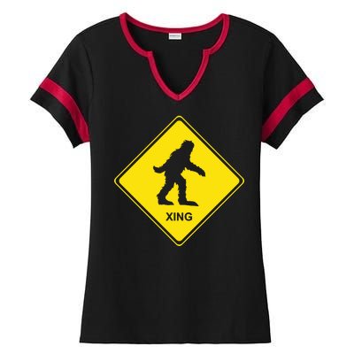 Bigfoot Crossing XING Ladies Halftime Notch Neck Tee