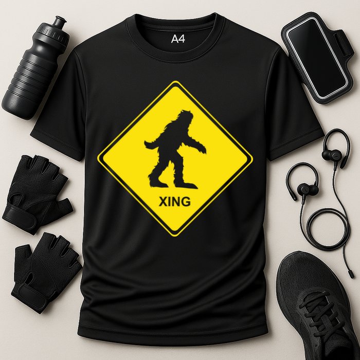 Bigfoot Crossing XING Cooling Performance Crew T-Shirt