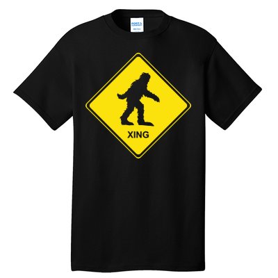 Bigfoot Crossing XING Tall T-Shirt