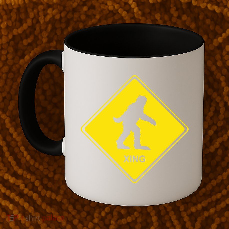Bigfoot Crossing XING Mug