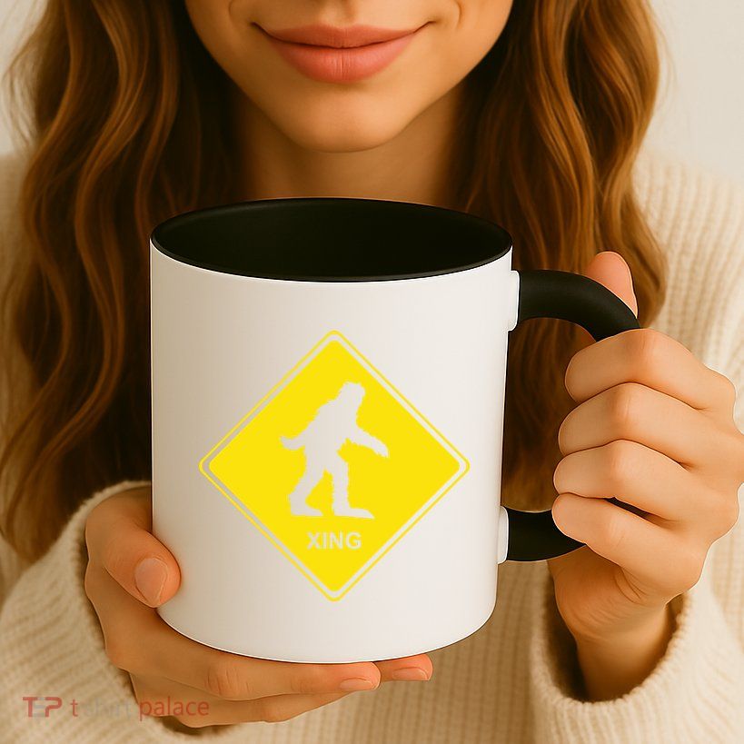 Bigfoot Crossing XING Mug