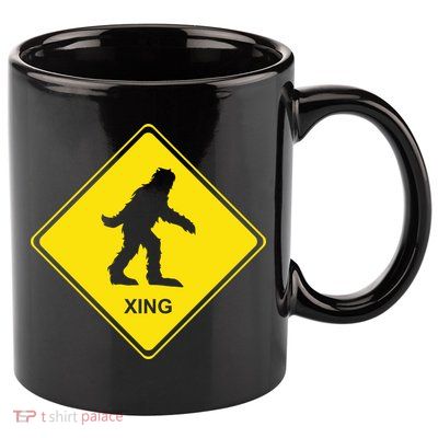 Bigfoot Crossing XING 11oz C Handle Ceramic Mug