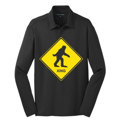 Bigfoot Crossing XING Silk Touch Performance Long Sleeve Polo