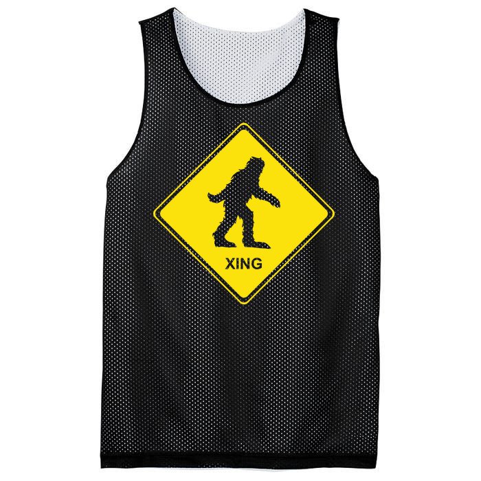 Bigfoot Crossing XING Mesh Reversible Basketball Jersey Tank