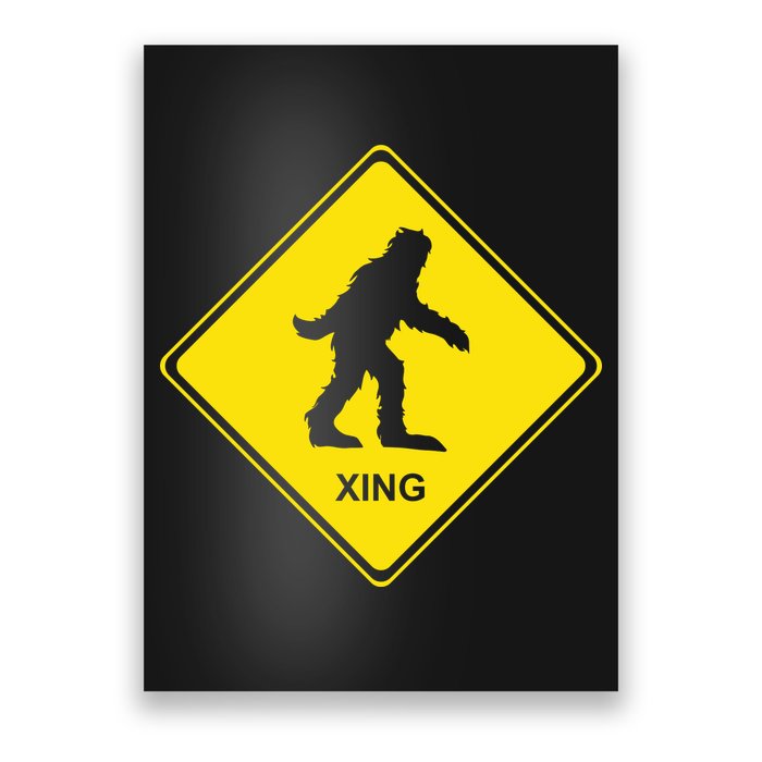 Bigfoot Crossing XING Poster