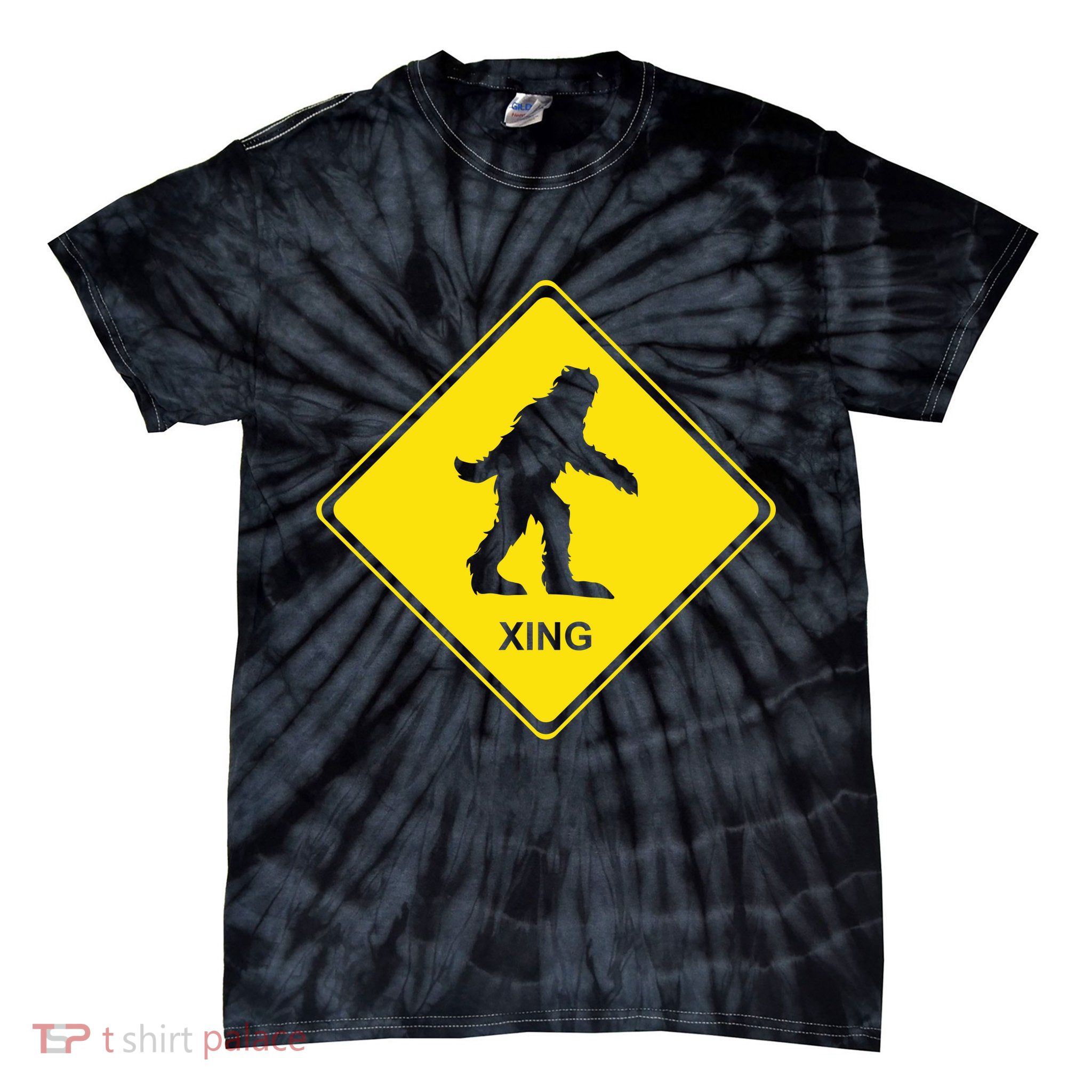 Bigfoot Crossing XING Tie-Dye T-Shirt